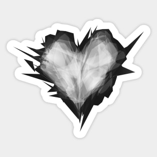 Heart of Glass Sticker